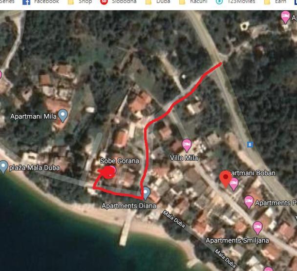Sobe Gorana Hotel Zivogosce Luaran gambar